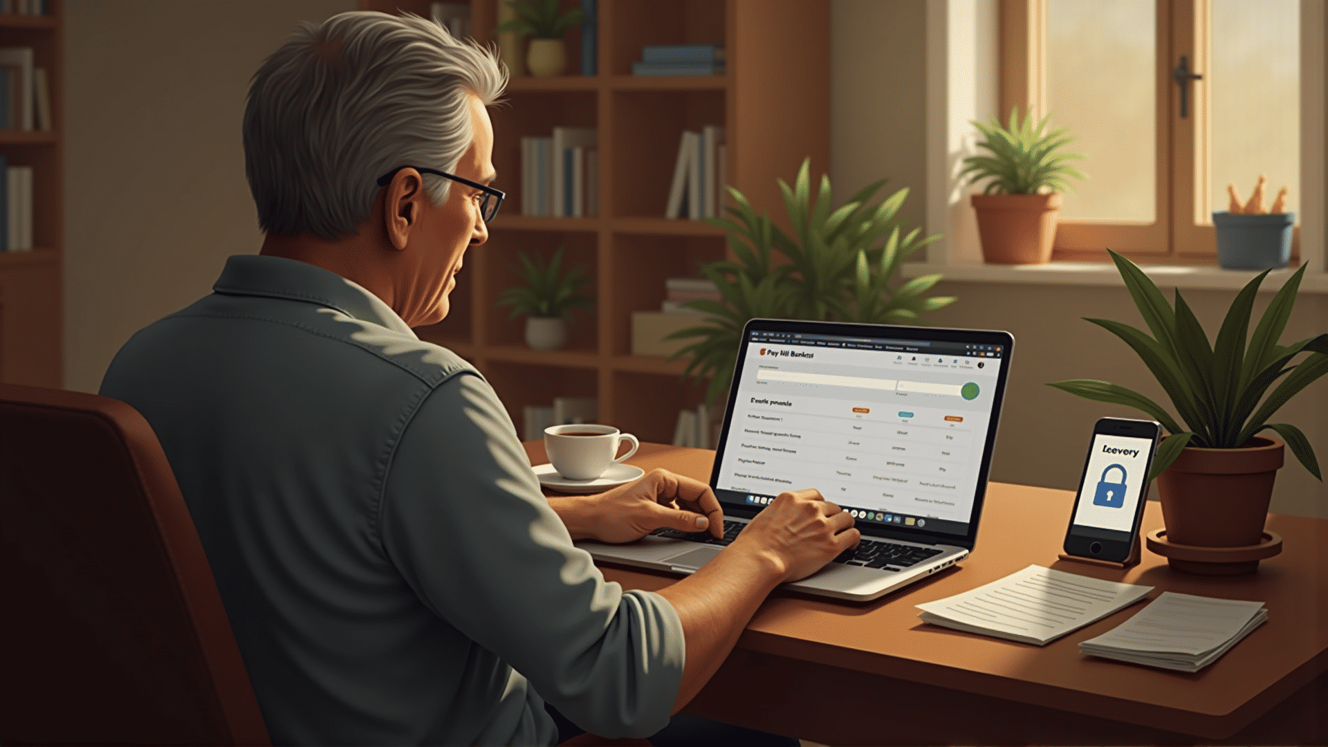 Online bill payment service